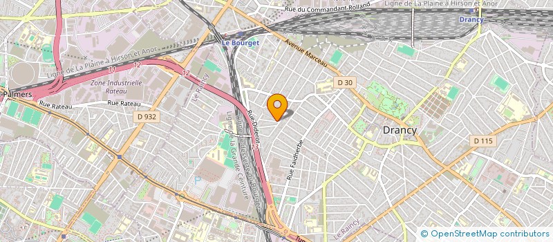 localisation de l'entreprise MADAME LUCILAINE DOS SANTOS CAVALCANTI à DRANCY