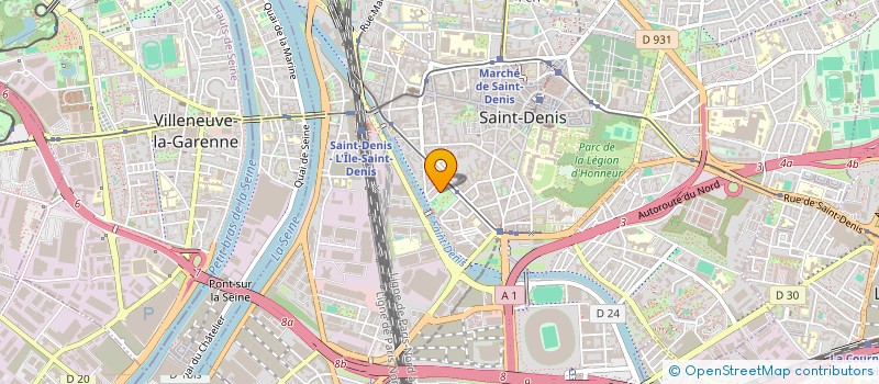 localisation de l'entreprise MADAME LUCILE ABASSADE  SAINT-DENIS