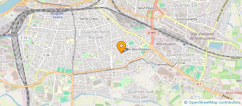 localisation de l'entreprise MADAME LUCILE ADELE  AVIGNON