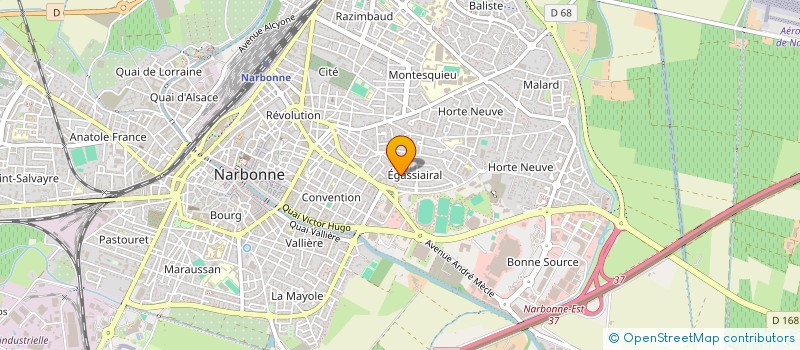 localisation de l'entreprise MADAME LUCILE ALGARRA  NARBONNE