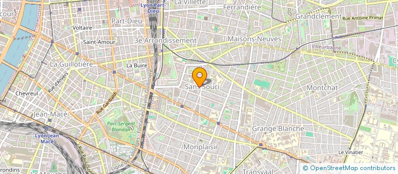 localisation de l'entreprise MADAME LUCILE ALLAIN  LYON