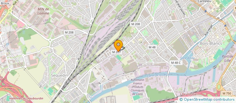 localisation de l'entreprise MADAME LUCILE AMARU à LILLE