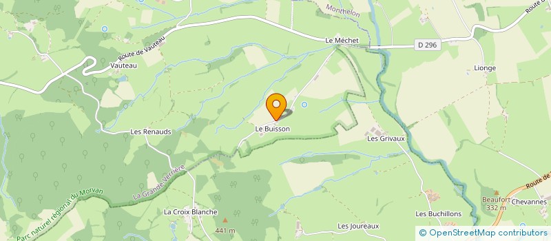 localisation de l'entreprise MADAME LUCILE-ANAIS ROYER  GRANDE-VERRIERE (LA)