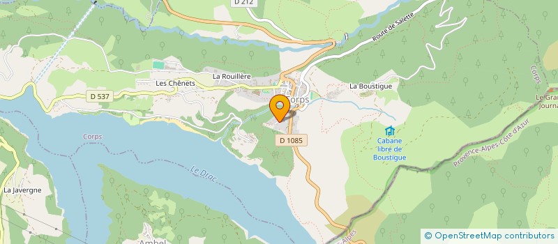 localisation de l'entreprise MADAME LUCILE ANDREE HELENE DUMANOIS  CORPS