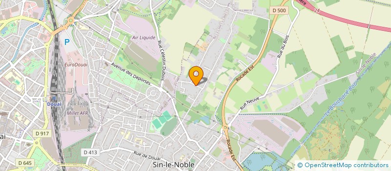 localisation de l'entreprise MADAME LUCILE ANSART  SIN-LE-NOBLE