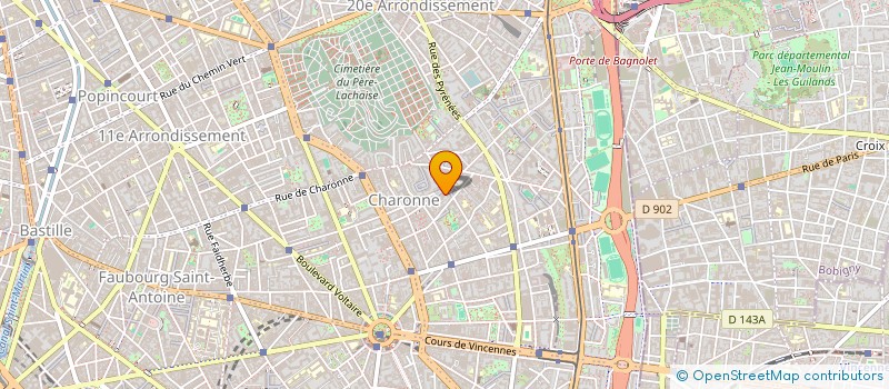 localisation de l'entreprise MADAME LUCILE AQUILINA  PARIS