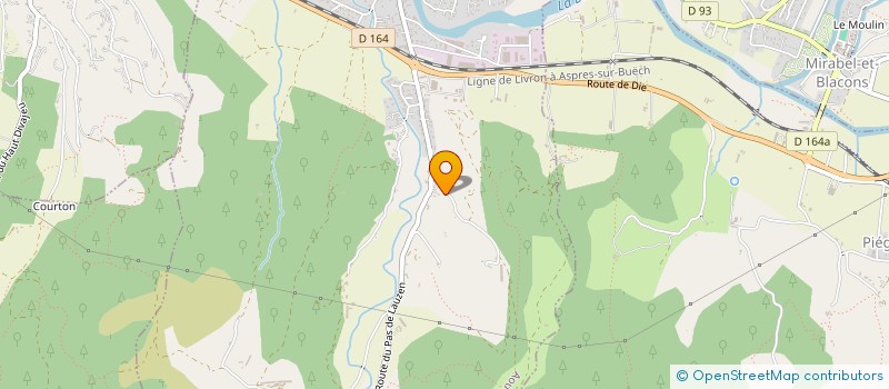 localisation de l'entreprise MADAME LUCILE ARAIC  AOUSTE-SUR-SYE