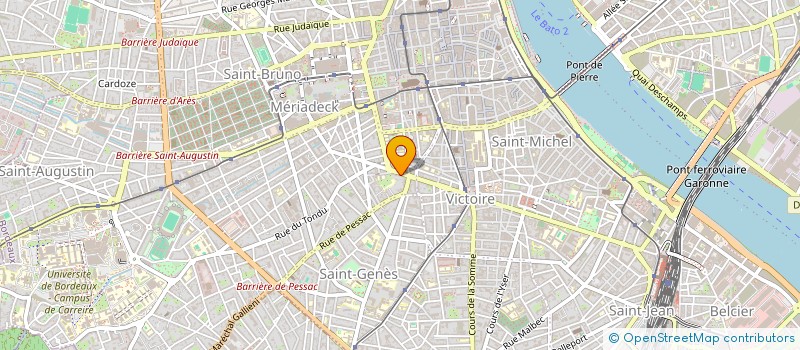 localisation de l'entreprise MADAME LUCILE ARTHEIX-ALTHABEGOITY  BORDEAUX