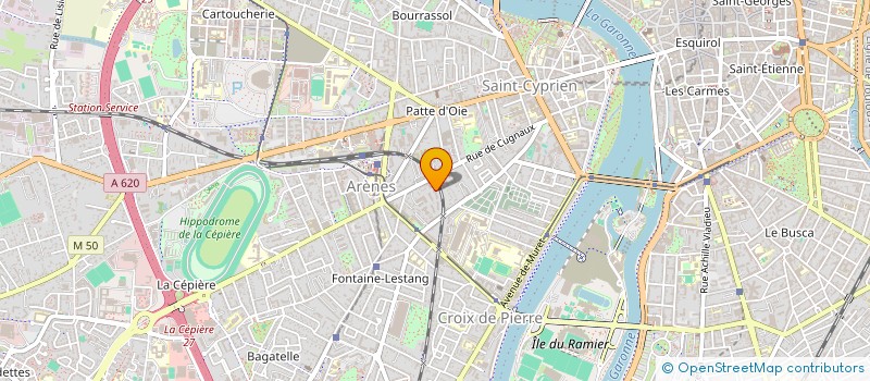 localisation de l'entreprise MADAME LUCILE BARNET  URCUIT