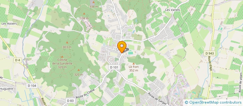 localisation de l'entreprise MADAME LUCILE BARRUEL  GARGAS