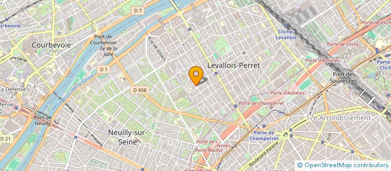 localisation de l'entreprise MADAME LUCILE BASSO à LEVALLOIS-PERRET