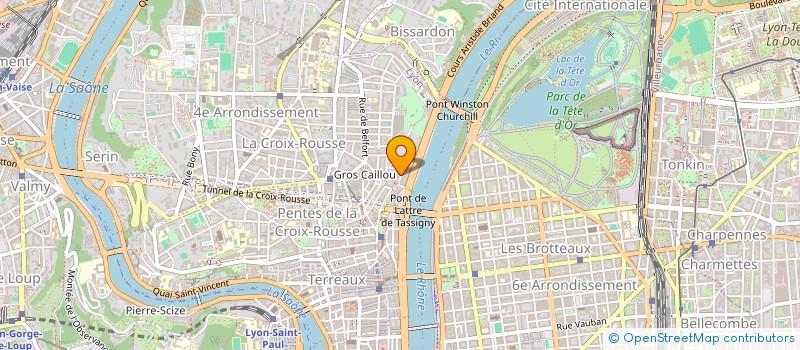 localisation de l'entreprise MADAME LUCILE BATAILLE  LYON