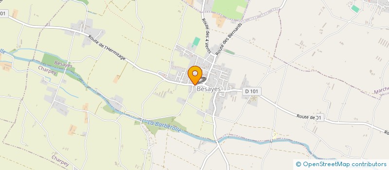 localisation de l'entreprise MADAME LUCILE BEAUME à BESAYES