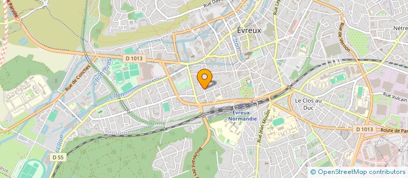 localisation de l'entreprise MADAME LUCILE BELHACHE  EVREUX