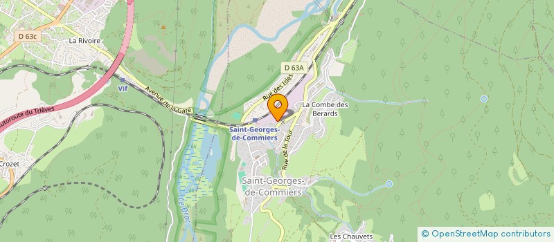 localisation de l'entreprise MADAME LUCILE BELIN à SAINT-GEORGES-DE-COMMIERS