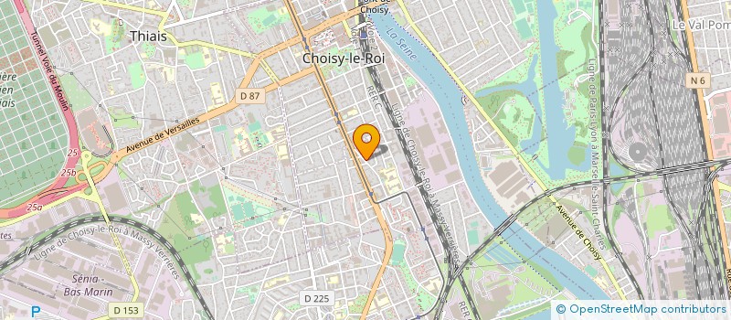 localisation de l'entreprise MADAME LUCILE BELLIVEAU  MENGLON