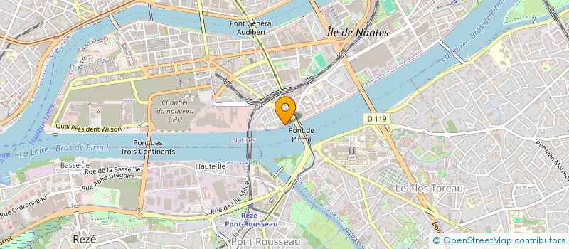 localisation de l'entreprise MADAME LUCILE BEUVARD à NANTES