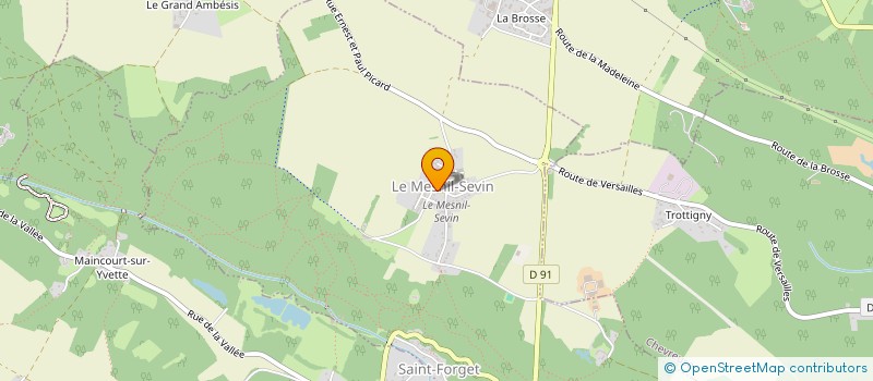 localisation de l'entreprise MADAME LUCILE BIANCIOTTO  SAINT-FORGET