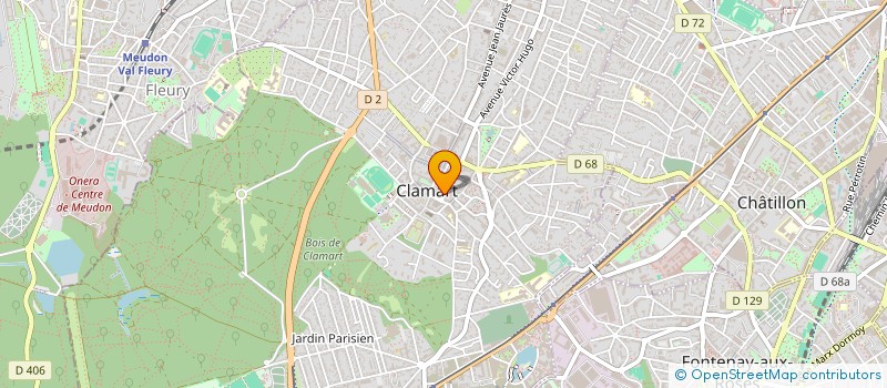 localisation de l'entreprise MADAME LUCILE BIEDERMANN à CLAMART