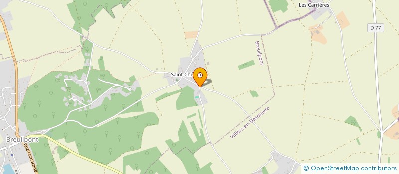 localisation de l'entreprise MADAME LUCILE BILLON  BREUILPONT