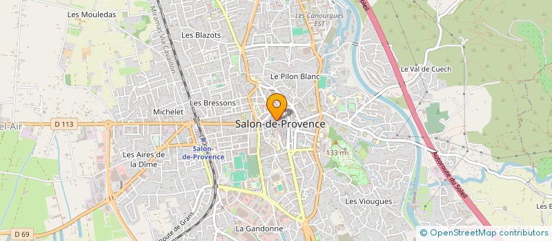 localisation de l'entreprise MADAME LUCILE BLANC à SALON-DE-PROVENCE