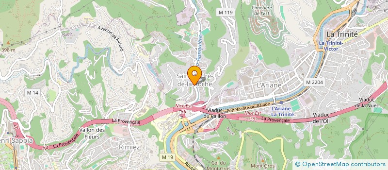 localisation de l'entreprise MADAME LUCILE BLONDEEL  SAINT-ANDRE-DE-LA-ROCHE