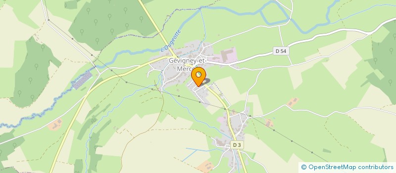 localisation de l'entreprise MADAME LUCILE BLUCHE  VOUGECOURT