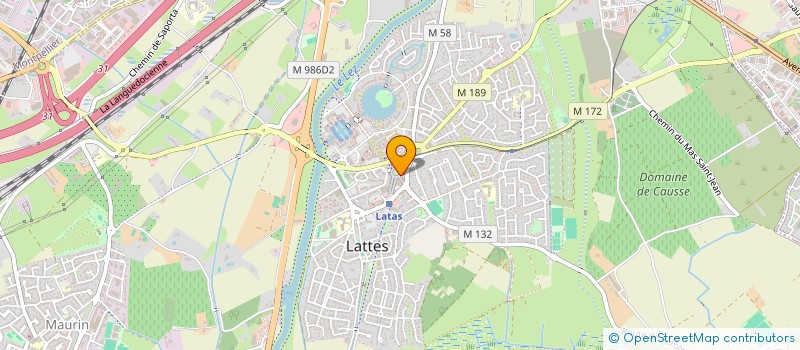 localisation de l'entreprise MADAME LUCILE BOCQUET à LATTES