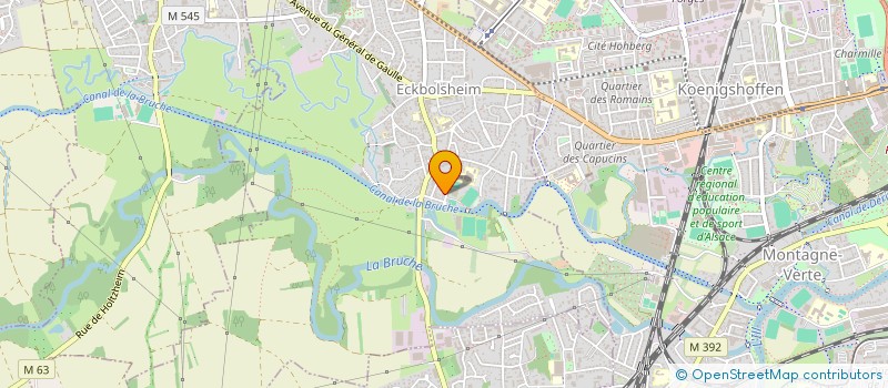 localisation de l'entreprise MADAME LUCILE BOHLINGER  NIEDERHASLACH