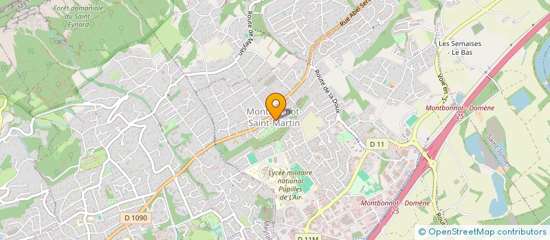 localisation de l'entreprise MADAME LUCILE BOSCHETTI  MEYLAN