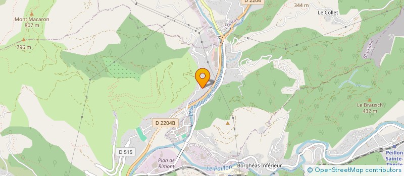 localisation de l'entreprise MADAME LUCILE BOTTERO-BATTAGLIA à LA TRINITE