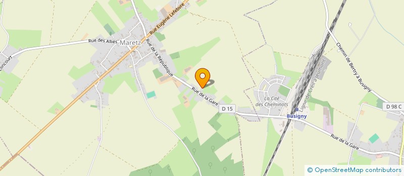 localisation de l'entreprise MADAME LUCILE BOURDIC  MARETZ