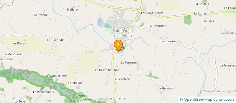 localisation de l'entreprise MADAME LUCILE BRAULT  SAINT-OUEN-DES-ALLEUX