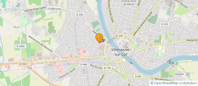 localisation de l'entreprise MADAME LUCILE BROCHU  VILLENEUVE-SUR-LOT