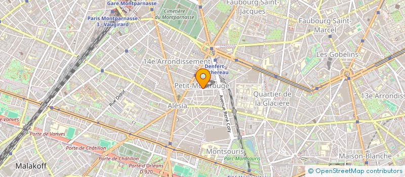 localisation de l'entreprise MADAME LUCILE CHARGE  PARIS