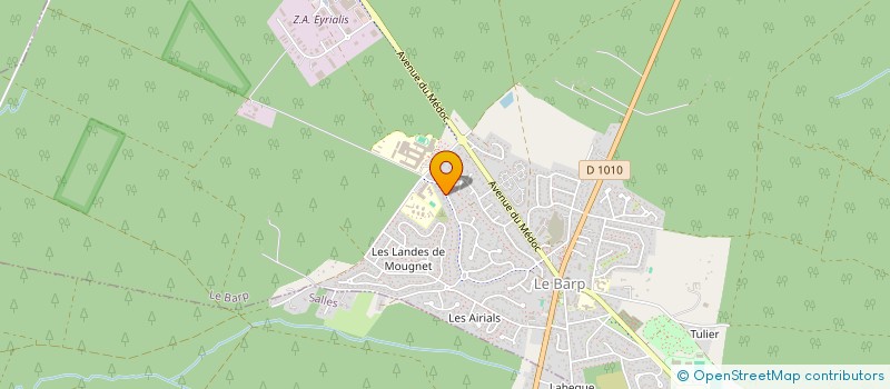 localisation de l'entreprise MADAME LUCILE CHARRON  LE BARP