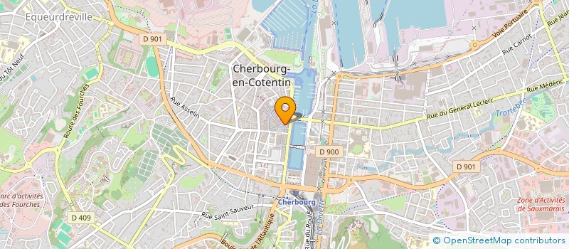 localisation de l'entreprise MADAME LUCILE CHAULIEU  CHERBOURG-EN-COTENTIN