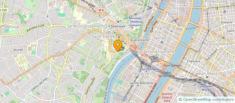 localisation de l'entreprise MADAME LUCILE CHAVANNE  LYON