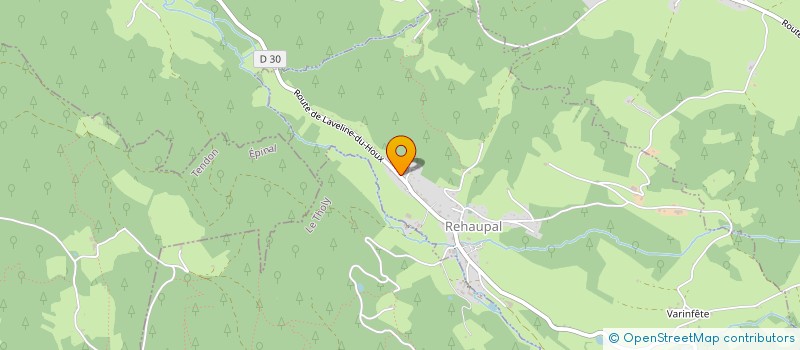 localisation de l'entreprise MADAME LUCILE CHIRIOT  GERARDMER