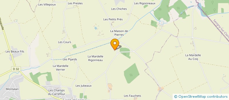 localisation de l'entreprise MADAME LUCILE CHOMBART DE LAUWE à SAINT-HILAIRE-LES-ANDRESIS