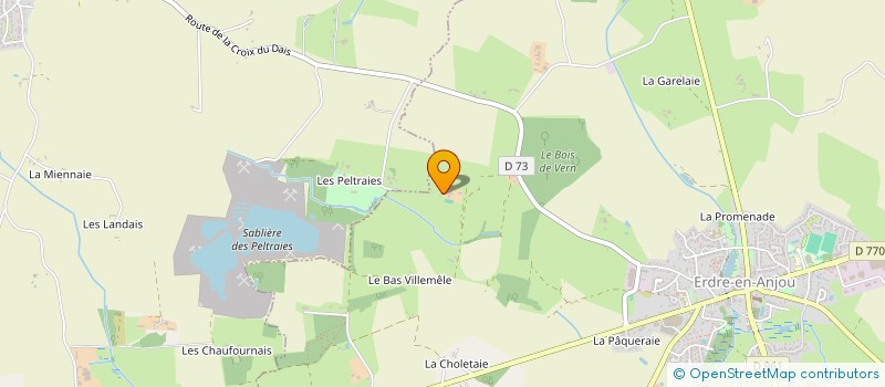 localisation de l'entreprise MADAME LUCILE CIVEL  ERDRE-EN-ANJOU