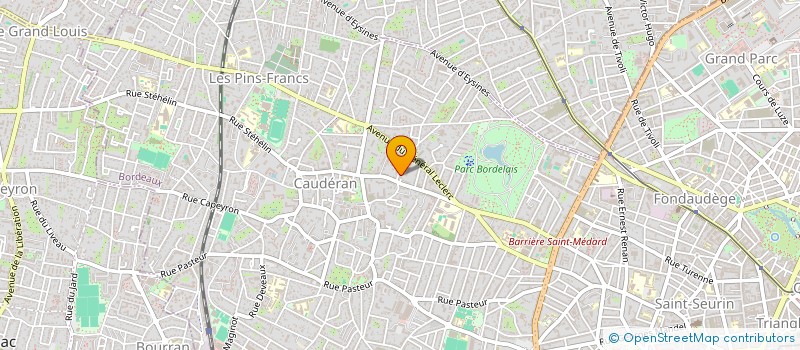 localisation de l'entreprise MADAME LUCILE CORNETTE  BORDEAUX