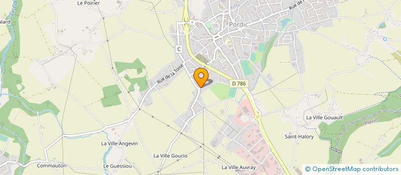 localisation de l'entreprise MADAME LUCILE COUILLAUD-KERIVEL à PORDIC