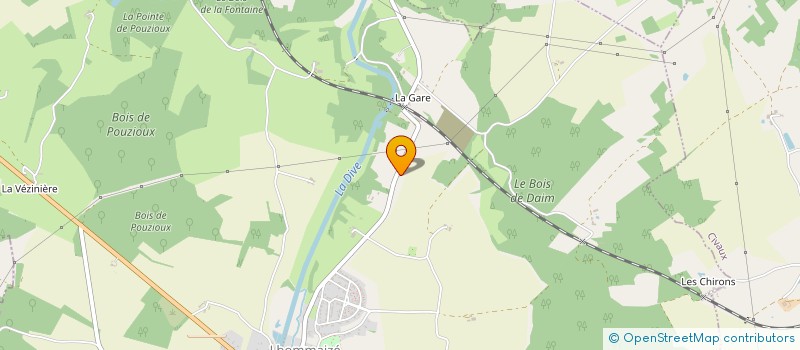 localisation de l'entreprise MADAME LUCILE COURAULT  LHOMMAIZE