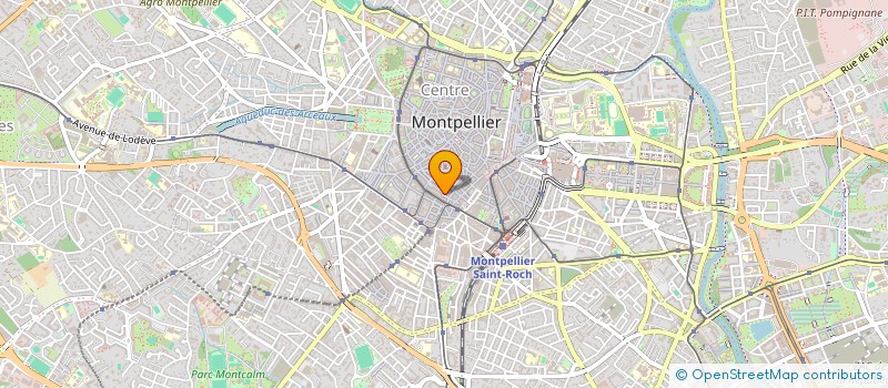 localisation de l'entreprise MADAME LUCILE CUGNENC à MONTPELLIER