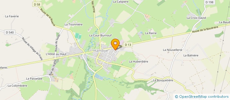 localisation de l'entreprise MADAME LUCILE DALYS  HAMBYE