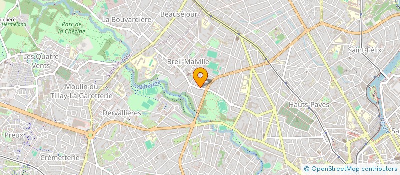 localisation de l'entreprise MADAME LUCILE DE PANAFIEU à NANTES