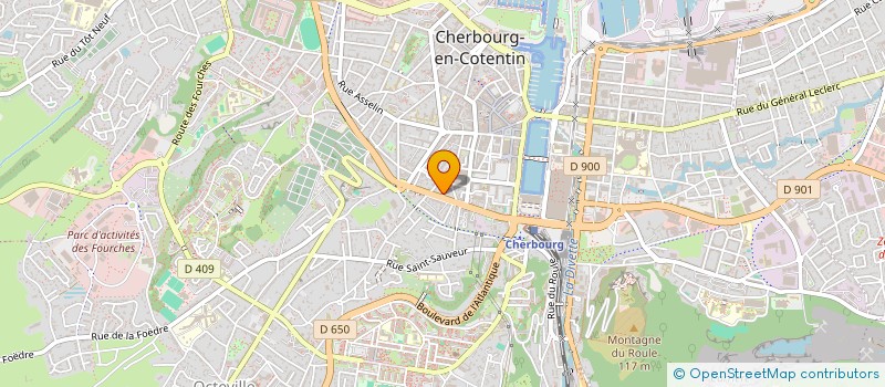 localisation de l'entreprise MADAME LUCILE DEBEAUPTE  CHERBOURG-EN-COTENTIN