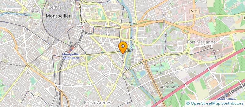 localisation de l'entreprise MADAME LUCILE DECROZANT à MONTPELLIER