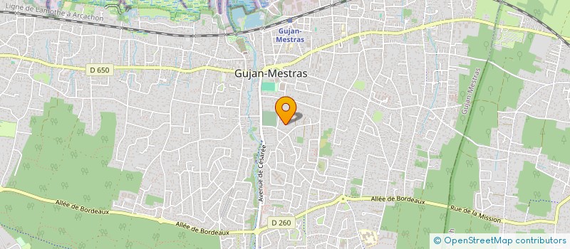 localisation de l'entreprise MADAME LUCILE DEL CAMPO à GUJAN-MESTRAS